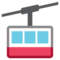 Aerial Tramway emoji on HTC